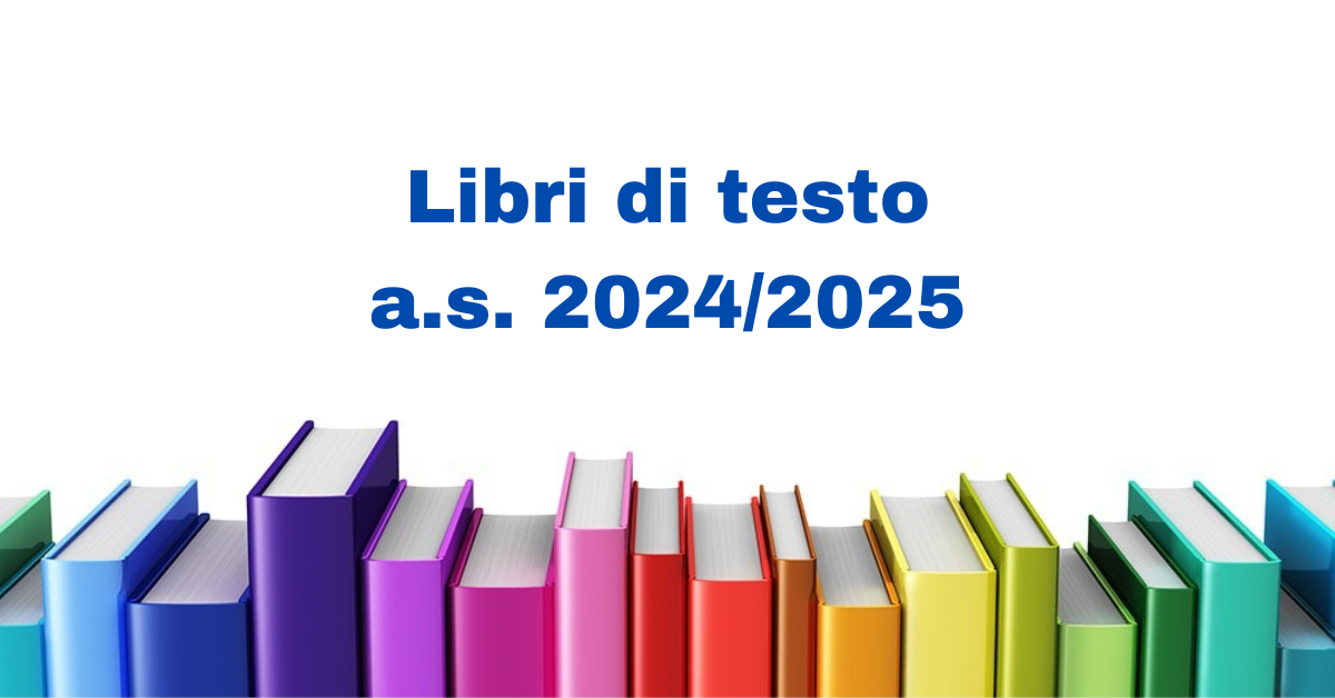 Adozioni libri di testo a.s. 2024-2025